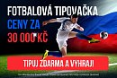 Fotbalová tipovačka o 30 000 Kč