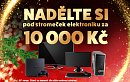 Získejte 750 Kč zdarma a vyhrajte vánoční elektroniku za 10 tisíc