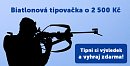Biatlonová tipovačka o 2 500 Kč