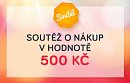 Soutěž o nákup v hodnotě 500 Kč