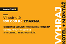 Vyhraj kotel a montáž za 100 000 Kč!