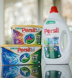 Soutěž o balíčky PERSIL pro dokonale čisté prádlo i pračku