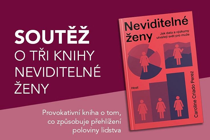 Soutěž LUXOR o 3 výtisky knihy Neviditelné ženy