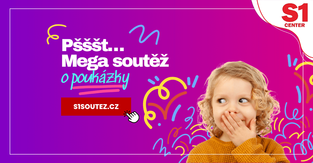 Soutěž o 10 poukázek na nákup do S1 Center Chomutov