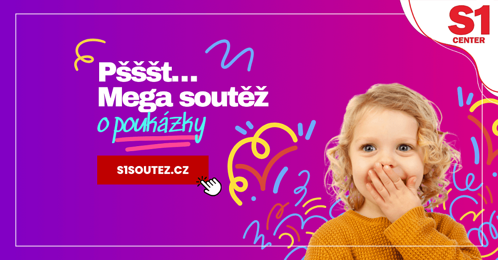 Soutěž o 10 poukázek na nákup do S1 Center Plzeň