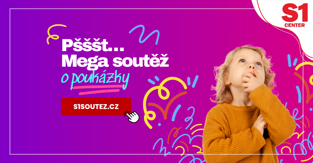 Soutěž o 10 poukázek na nákup do S1 Center Přerov