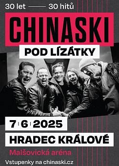 Soutěž o vstupenky na koncert Chinaski v Hradci Králové