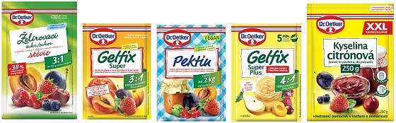Hrajte o balíčky s pomocníky na zavařování Dr. Oetker