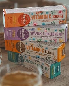 Vyhrajte šumivé tablety Revital Botanicals pro vaše zdraví a vitalitu