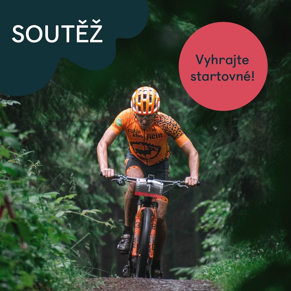 SOUTĚŽ o startovné na cyklistickém závodu Rohanské stezky 2025