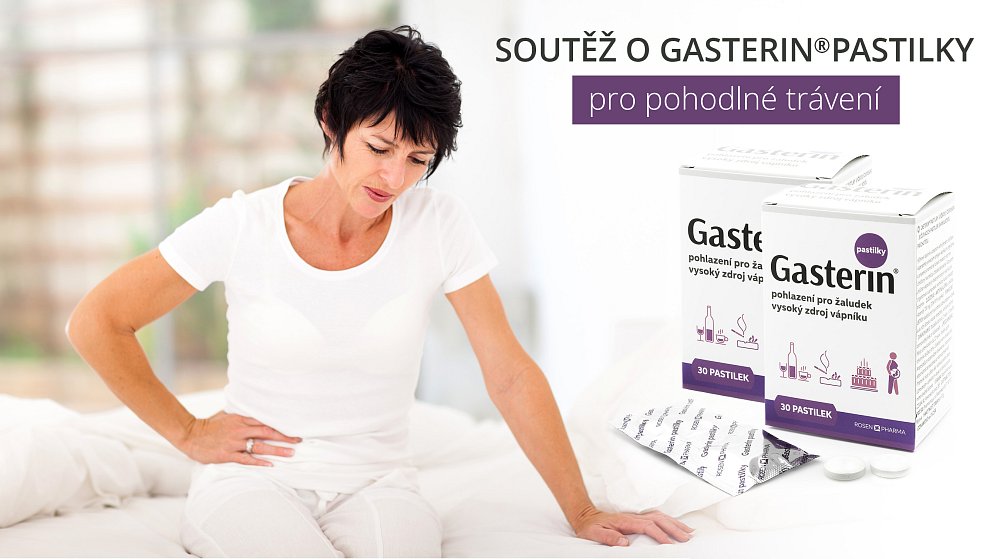 SOUTĚŽ O GASTERIN® PASTILKY PRO POHODOVÉ ZAŽÍVÁNÍ