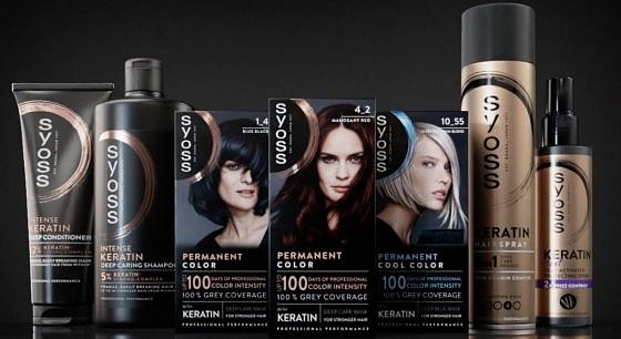 Soutěž o balíčky vlasové kosmetiky Syoss Intense Keratin
