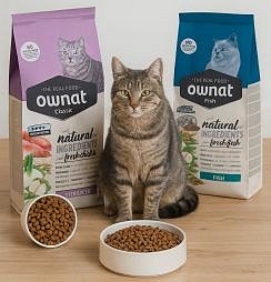 Soutěž o granule pro kočky z řady Ownat Classic Cat