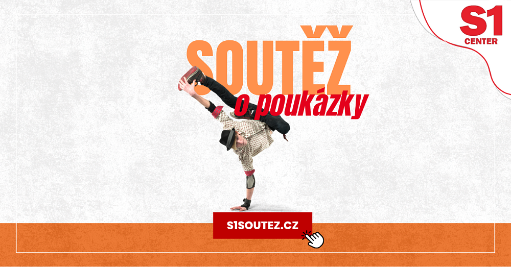Soutěž o poukázky na nákup do nákupního centra S1 Center Chomutov