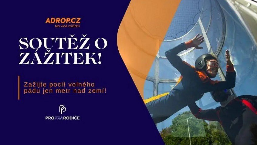 Soutěž o nezapomenutelný zážitek: Zažijte volný pád!