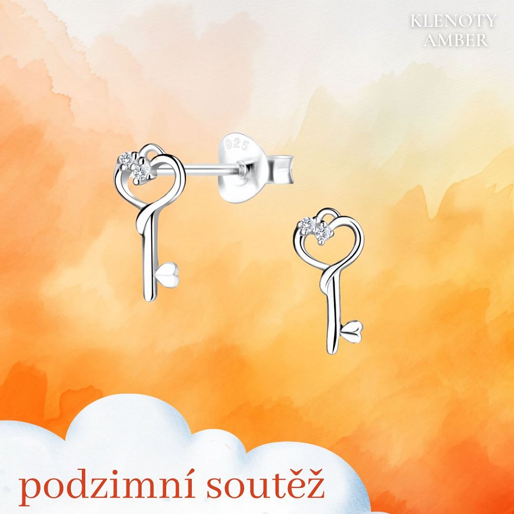 Soutěž o stříbrné náušnice s e-shopem KlenotyAmber.cz