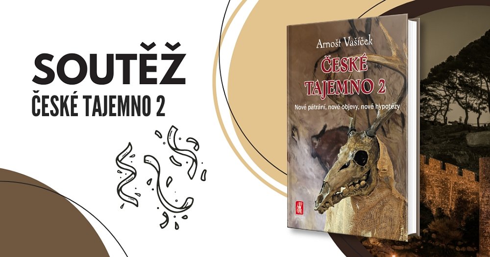 Soutěž o 3 výtisky knihy České tajemno 2