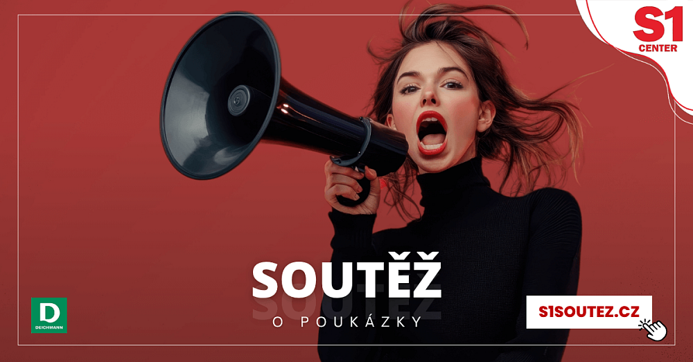 Soutěž o poukázky na nákup do nákupního centra S1 Center Trmice