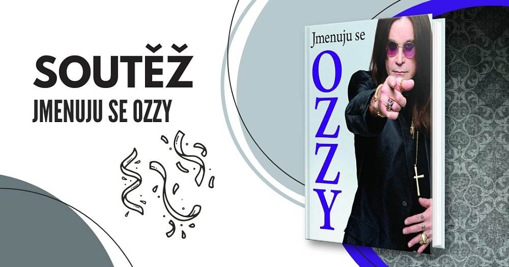 Soutěž o 2 výtisky knihy Jmenuju se Ozzy