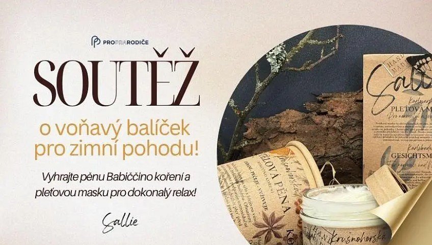 Podzimní luxus pro vaše tělo: Soutěžte o voňavý balíček s kosmetikou Sallie
