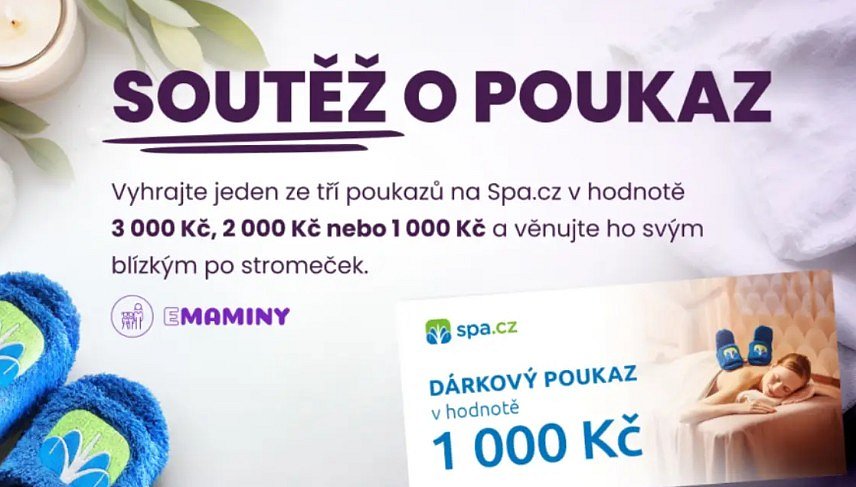 Soutěž o dárkové poukazy na pobyt do jednoho z lázeňských míst na Spa.cz