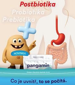 Soutěž o balíčky řady Pangamin pro zdraví střevního mikrobiomu