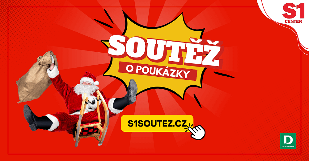 Soutěž o poukázky na nákup do nákupního centra S1 Center Přerov