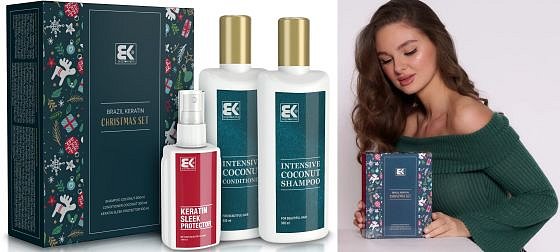 Soutěž o Vánoční dárkové sady Coconut od Brazil Keratin