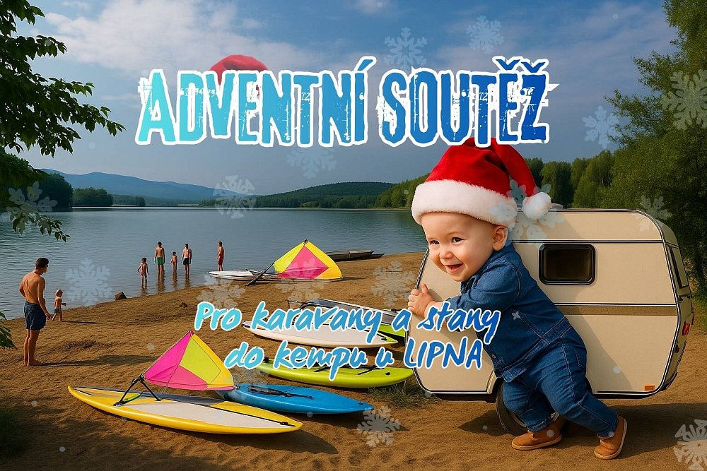 Soutěž o poukazy do kempu u Lipna