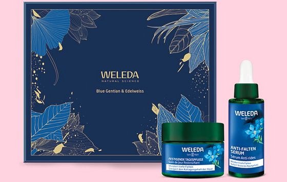 Soutěž o 3x dárkový set Lifting Face Care Blue gentian & Edelweiss Duo