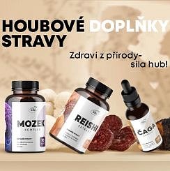 Vyhrajte houbové doplňky pro zdraví z přírody od Sibi.cz