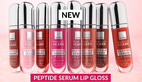 Soutěž o 6 pečujících lesků na rty z řady Make-up + Care od Avonu