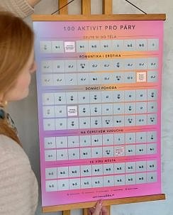 Vyhrajte Mementerra Stírací plakát pro páry