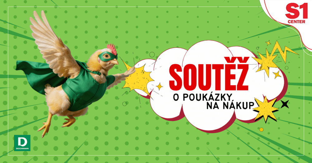 Soutěž s S1 Center Chomutov o 13 poukázek na nákup