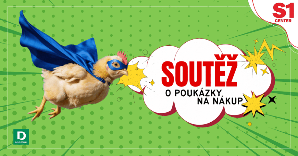 Soutěž s S1 Center Karviná o 13 poukázek na nákup