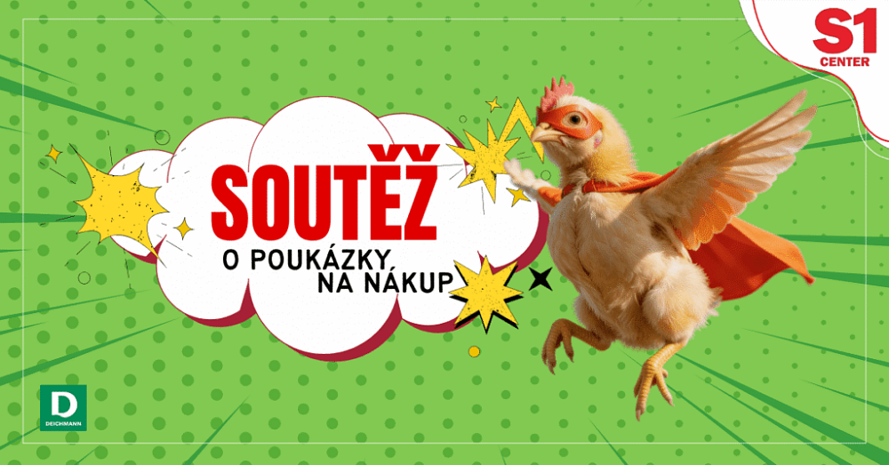 Soutěž s S1 Center Plzeň o 13 poukázek na nákup