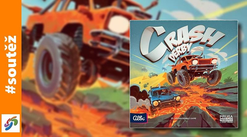 SOUTĚŽ o závodní stolní hru CRASH DERBY