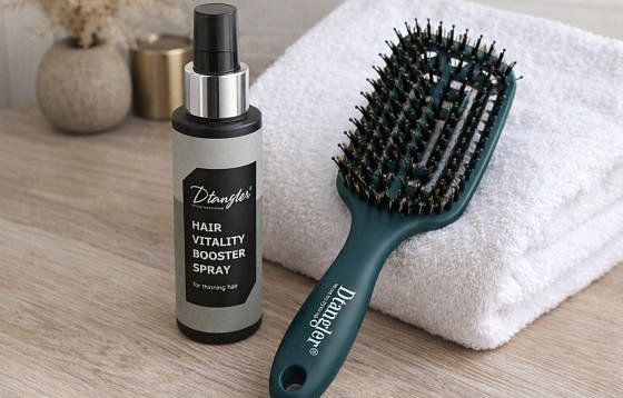 Soutěž o novinky Dtangler - kartáč a Vitality Booster sprej pro růst vlasů