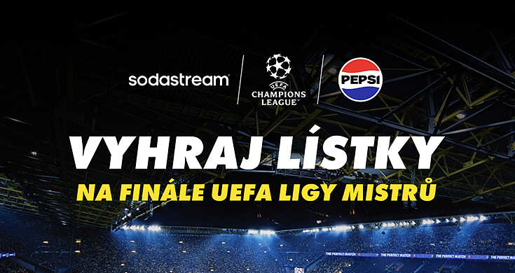 Vyhraj se Sodastream lístky na finále Ligy mistrů UEFA