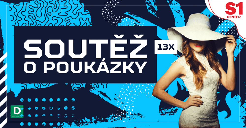 Soutěž s S1 Center Děčín o 13 poukázek na nákup