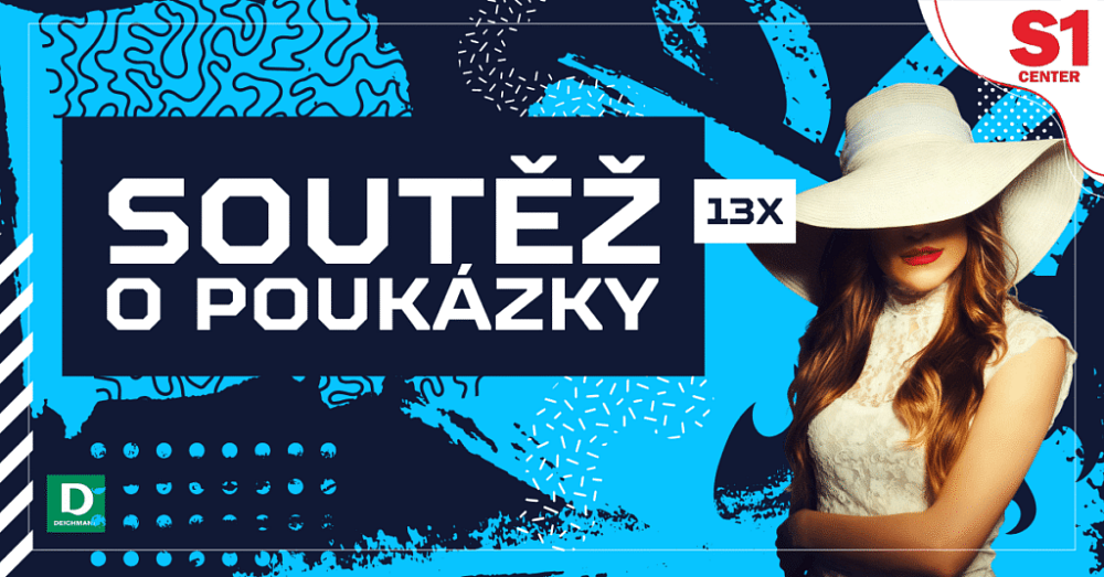 Soutěž s S1 Center Opava o 13 poukázek na nákup