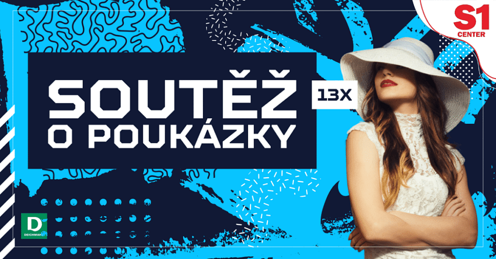 Soutěž s S1 Center Trmice o 13 poukázek na nákup