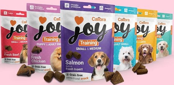 Soutěž o Calibra kapsičky, konzervy a pamlsky pro psy