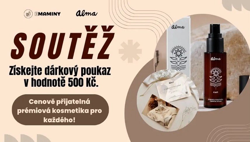 Soutěž o poukazy na přírodní kosmetiku: Oslavte Den matek se značkou Alma