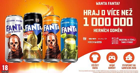 Soutěž o kartony limitované gamingové edice Fanta